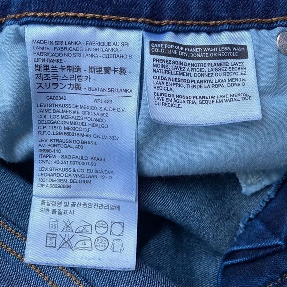 LEVIS |  Mid Rise Skinny Jeans - Picture 6 of 11